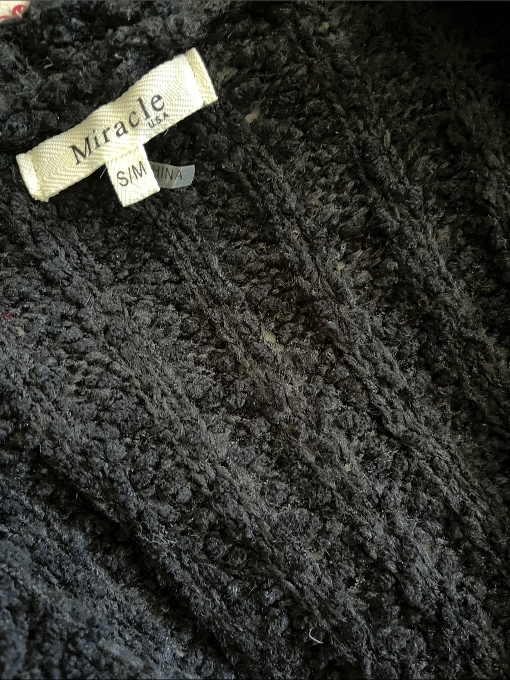 Miracle Open Knit Ribbed Duster - Picture 4 of 4